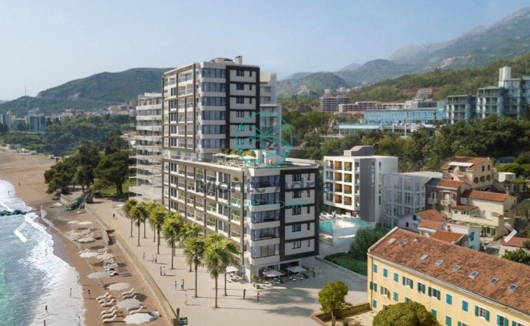 Sale of luxury apartments from 54m2 to 137m2, near Budva